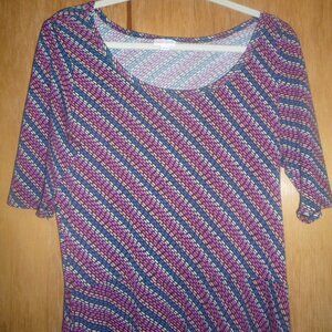 LulaRoe Ana Striped Maxi Dress, Size XL, 3 for $24